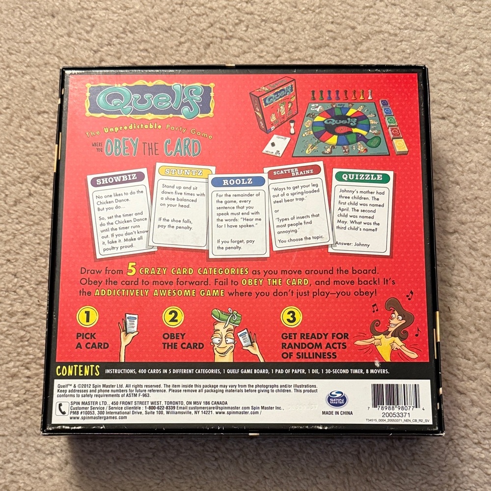 Quelf Party Game - Picture 8 of 12